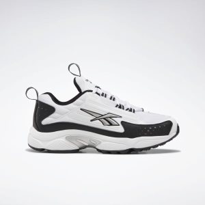 Adidasy Damskie Reebok DMX Series 2K Białe/Czarne/Srebrne PL 69ACJIH